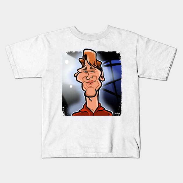 Patrick Swayze Kids T-Shirt by binarygod